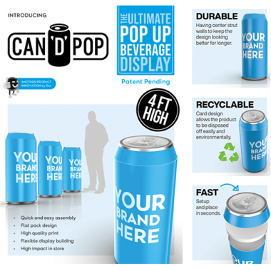 Can D POP Items - Simply Provide Us With Your Logo