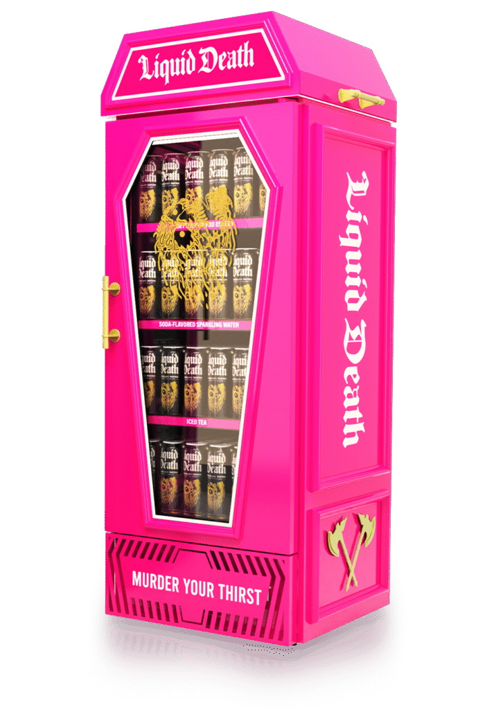 Sold Cold Custom Refrigeration - Liquid Death Coffin Cooler